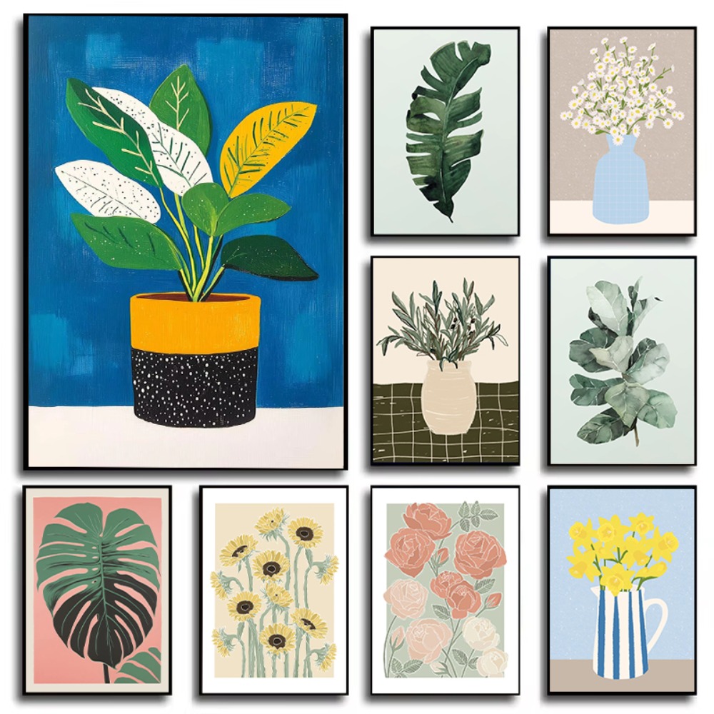 Florist Supply Vases - Poster artistico con vaso di fiori