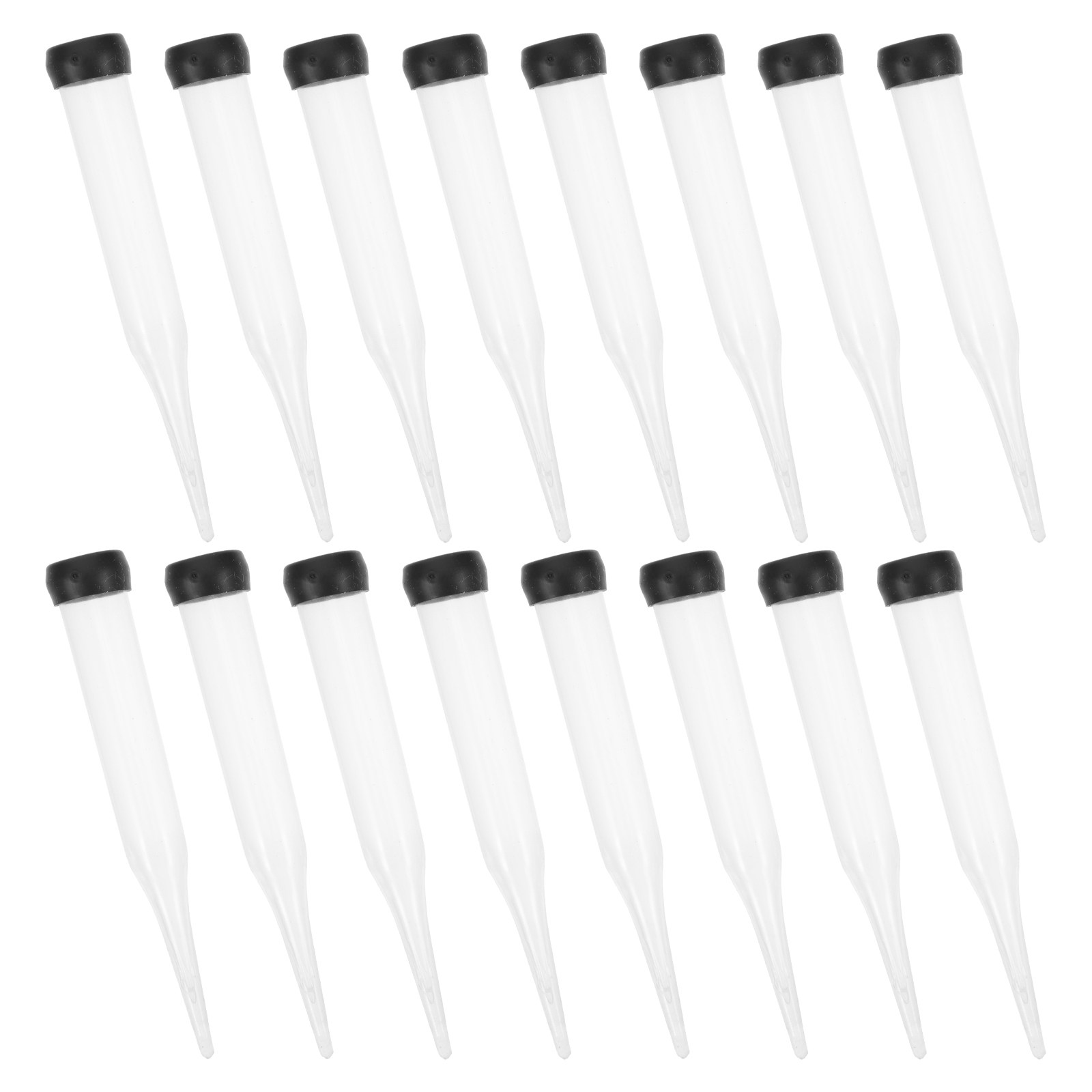 Florist Flower Supply - 50 tubi trasparenti in plastica per