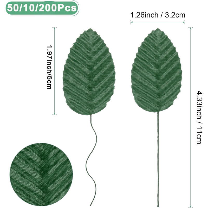 50/100/200 pezzi foglie di ros - Florist Supply Bulk recensione e prezzo