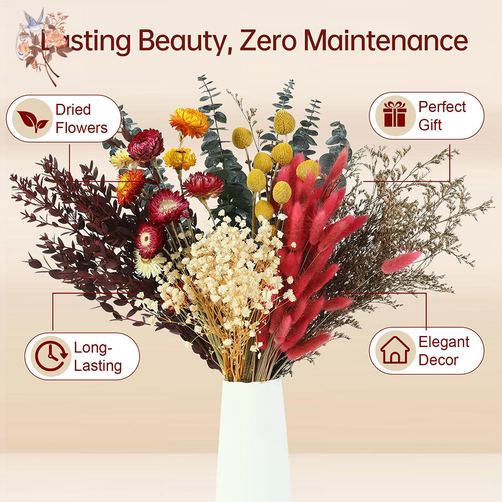 Set di Fiori Secchi in Grandi  - Florist Flower Supply recensione e prezzo
