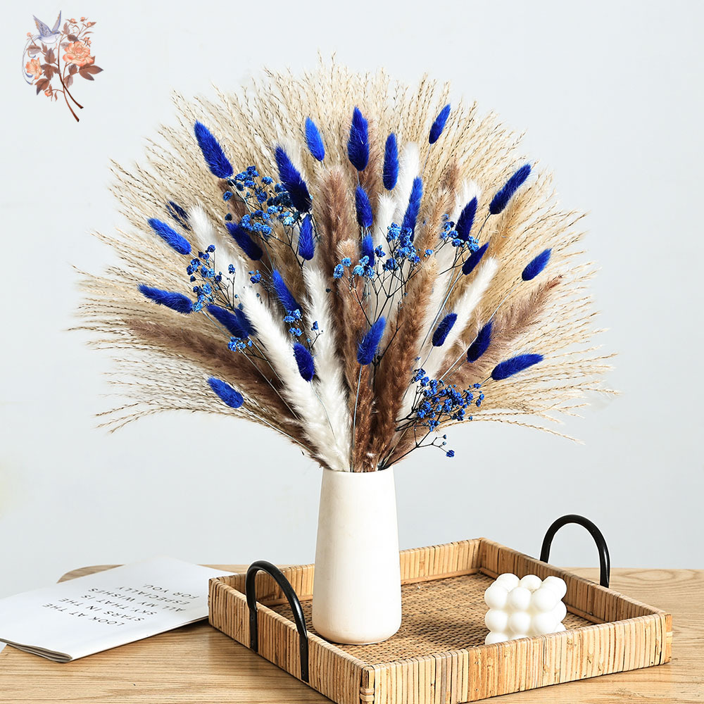 70 steli blu soffice coda di c - Florist Supply Bulk recensione e prezzo