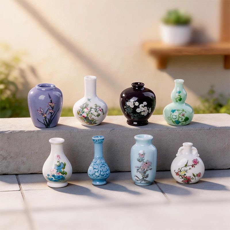Set di 8 Mini Vasi in Resina E - Florist Supply Vases recensione e prezzo